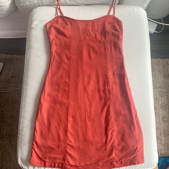 Lexi Mini Linen Blend Dress - Picture 2 of 2